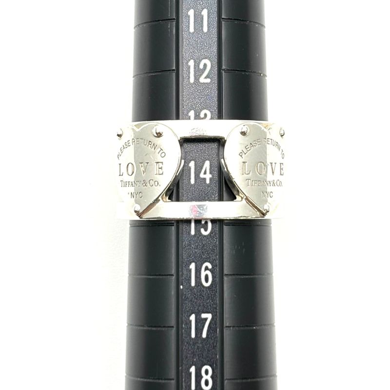 Tiffany & Co Ring Return to Love Wide Silver