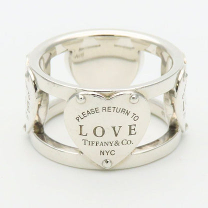 Tiffany & Co Ring Return to Love Wide Silver