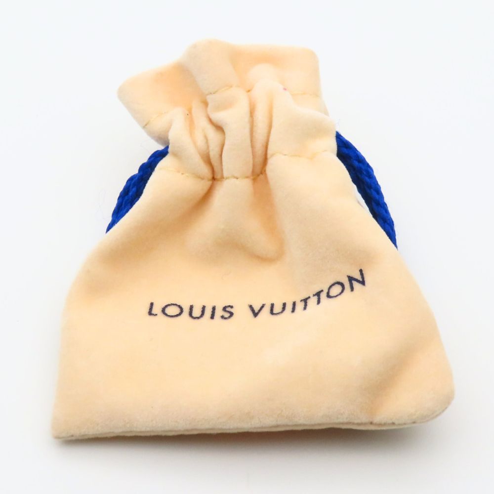 Louis Vuitton Ring Signet Monogram Metal Silver Plated