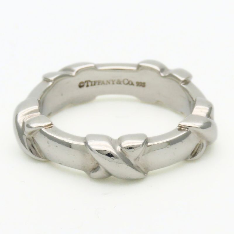 Tiffany & Co Ring Signature Silver Ladi