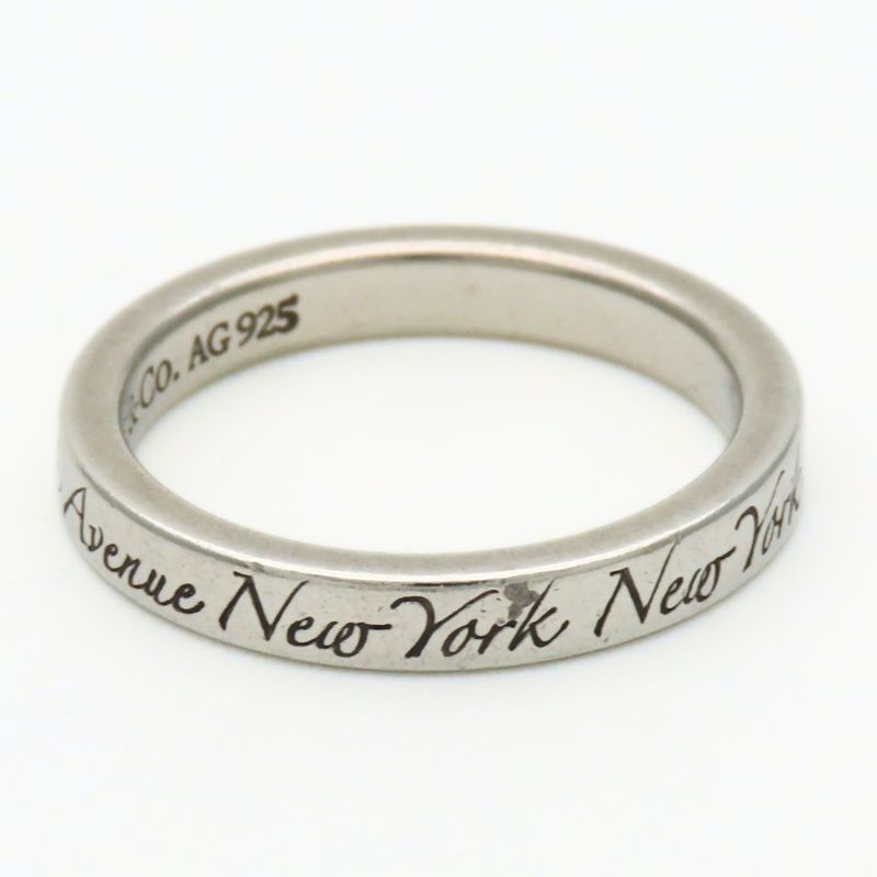 Tiffany & Co Ring No Tsunaro New York Silver