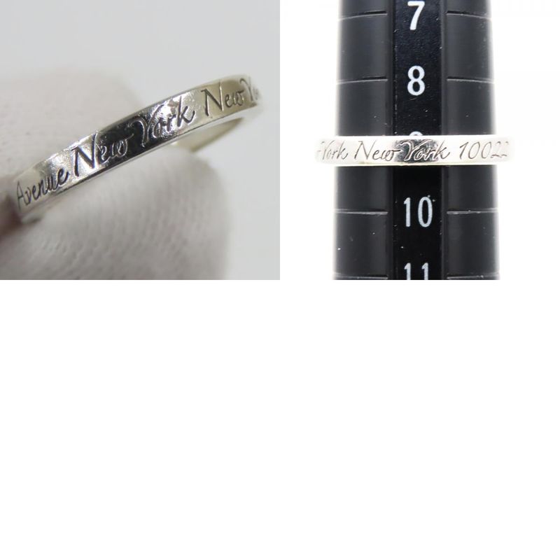 Tiffany & Co Ring No Tsunaro New York Silver