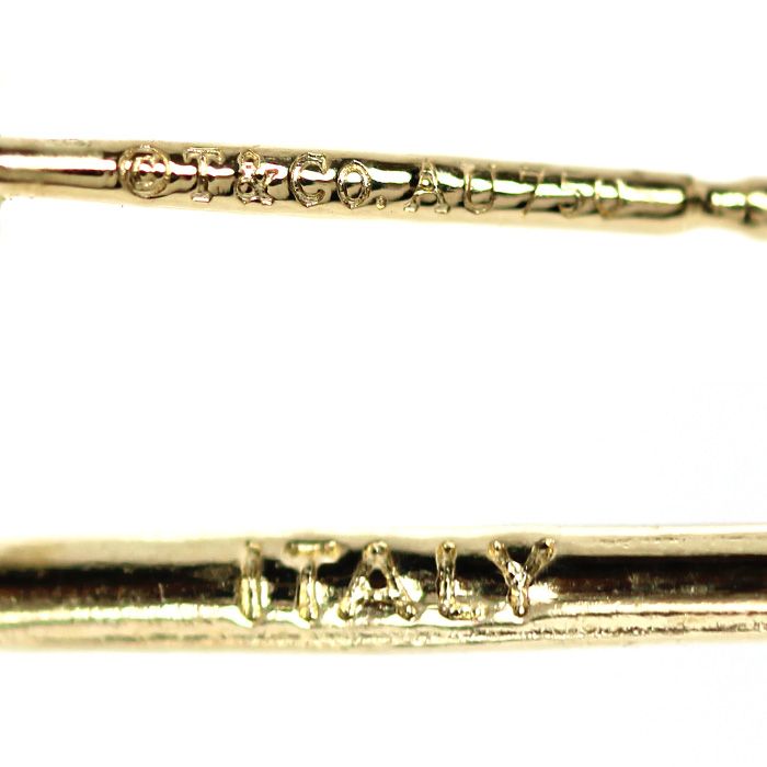 Tiffany & Co 18K Yellow Gold Twisted Ribbon Earrings