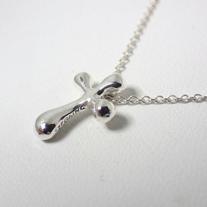 Tiffany & Co 925 Small Cross Pendant Necklace