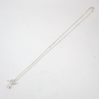 Tiffany & Co 925 Small Cross Pendant Necklace