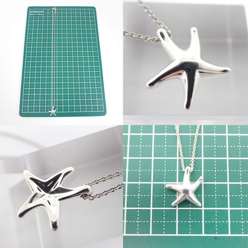 Tiffany & Co 925 Star Fish Pendant Necklace