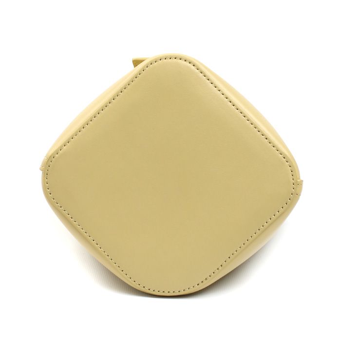 Loewe Pebble Bucket Mini 2-Way Shoulder Bag Dark Butterfly Beige Dark Butter-beige