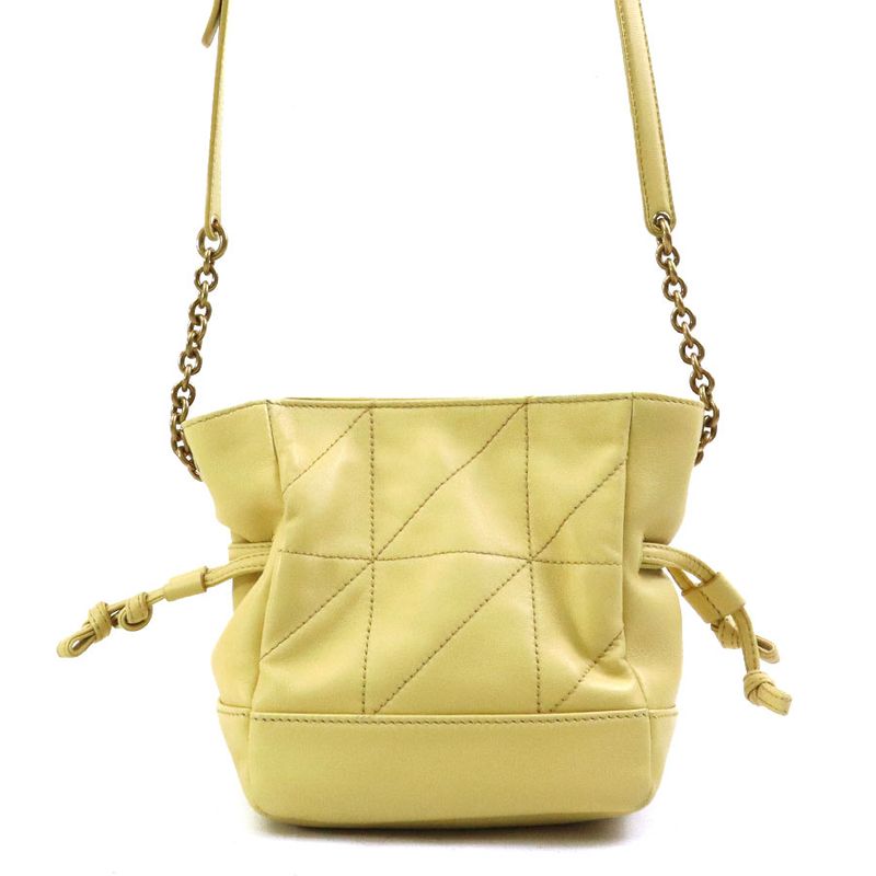 Saint Laurent Shoulder Bag Jamie Mini Cream Yellow Erotic