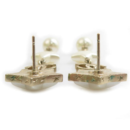 Chanel Earrings White Gold