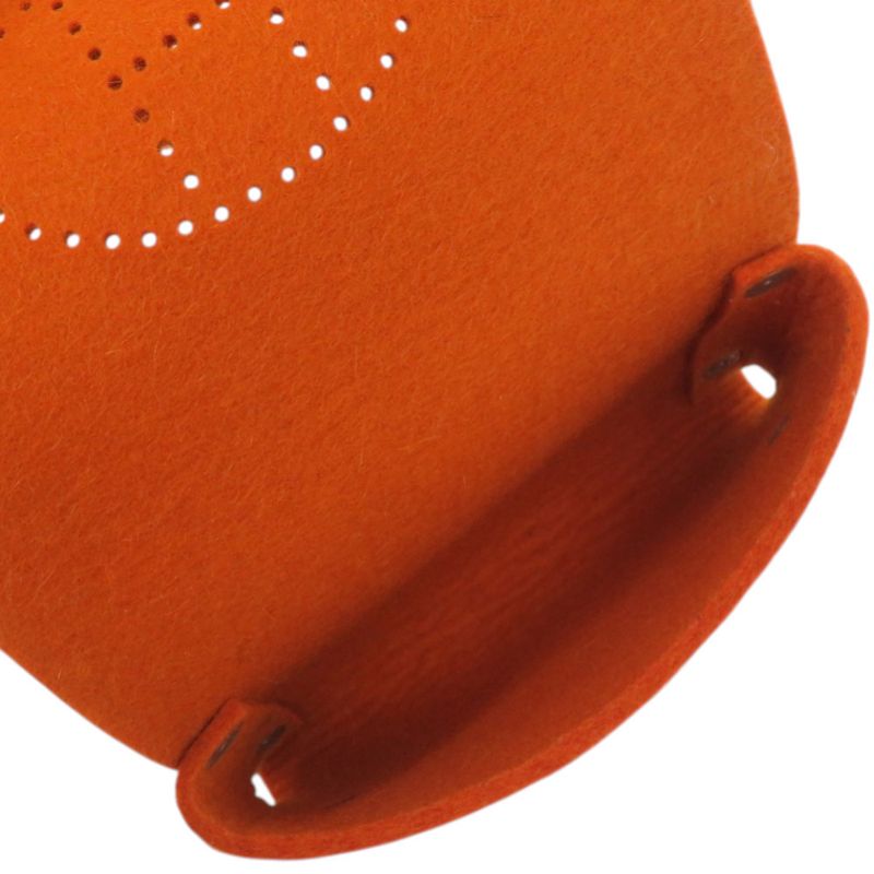 Hermes Playing Card Case Etui Carte GM Felt Orange