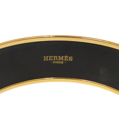 Hermes Enamel GM Tea for Two Metal Multicolor Bangle Bracelet