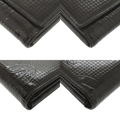 Cartier Happy Birthday Patent Leather Black Wallet
