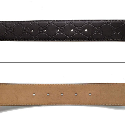 Gucci Interlocking Buckle Belt Black