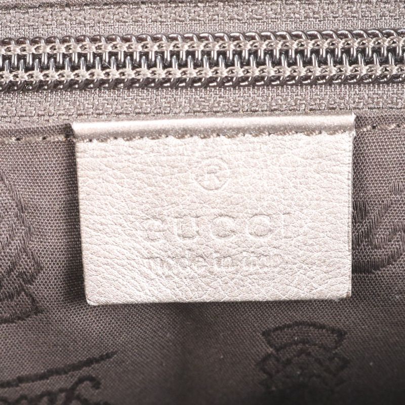Gucci GG Supreme Tote Shoulder Hand Leather