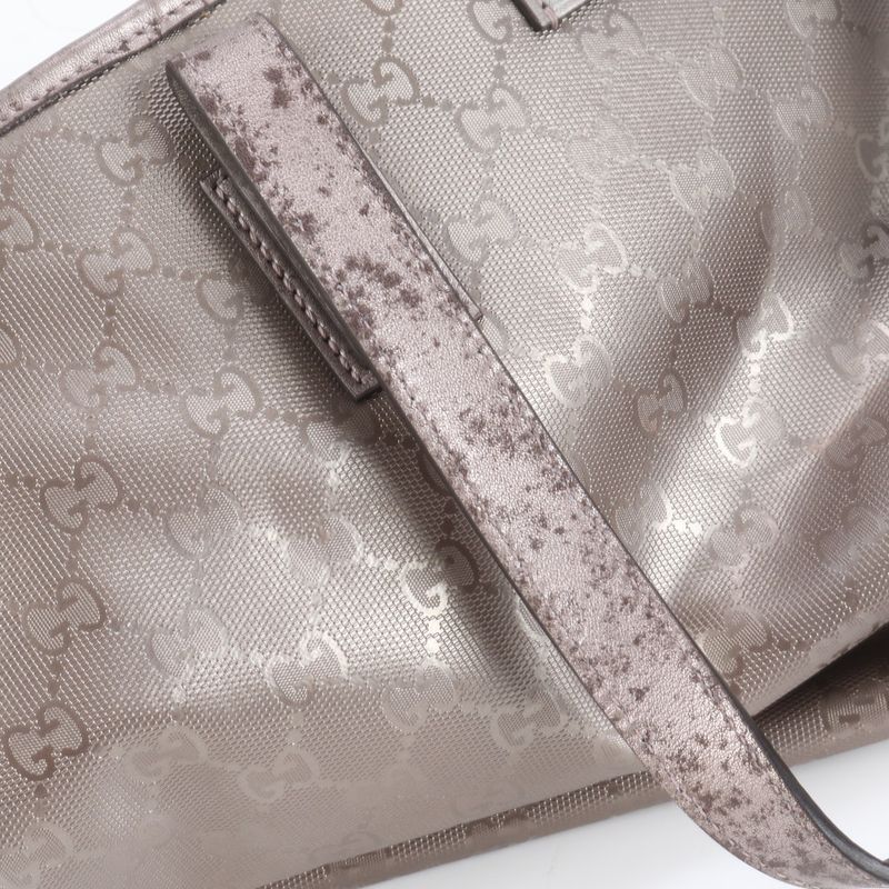 Gucci GG Supreme Tote Shoulder Hand Leather