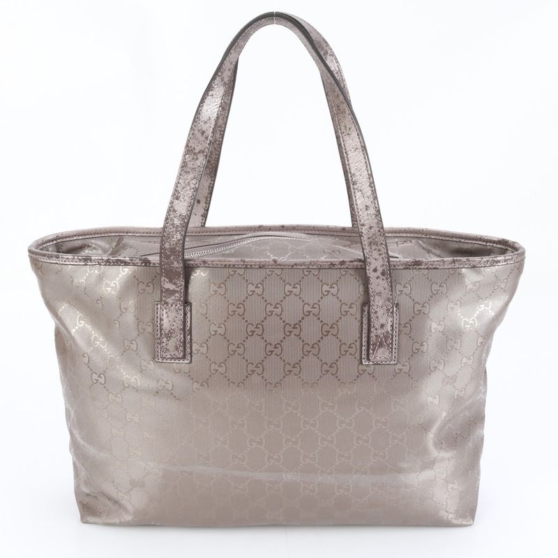 Gucci GG Supreme Tote Shoulder Hand Leather