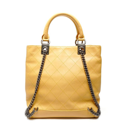 Chanel Handbag Gunmetal 2-Way