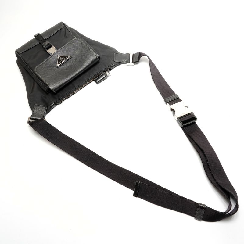 Prada Shoulder Bag Triangle Logo