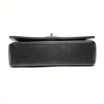 Chanel Shoulder Bag Lambskin Double Flap Check