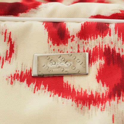 Gucci Era Flower Boston Bag Red