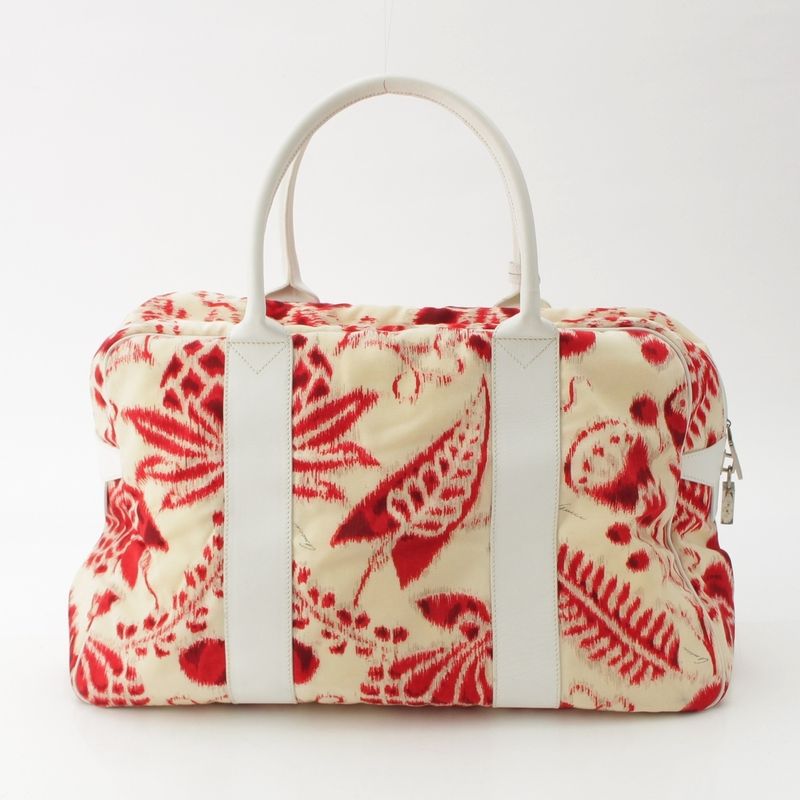 Gucci Era Flower Boston Bag Red