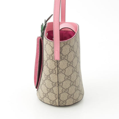 Gucci GG Supreme Strawberry Handbag Beige