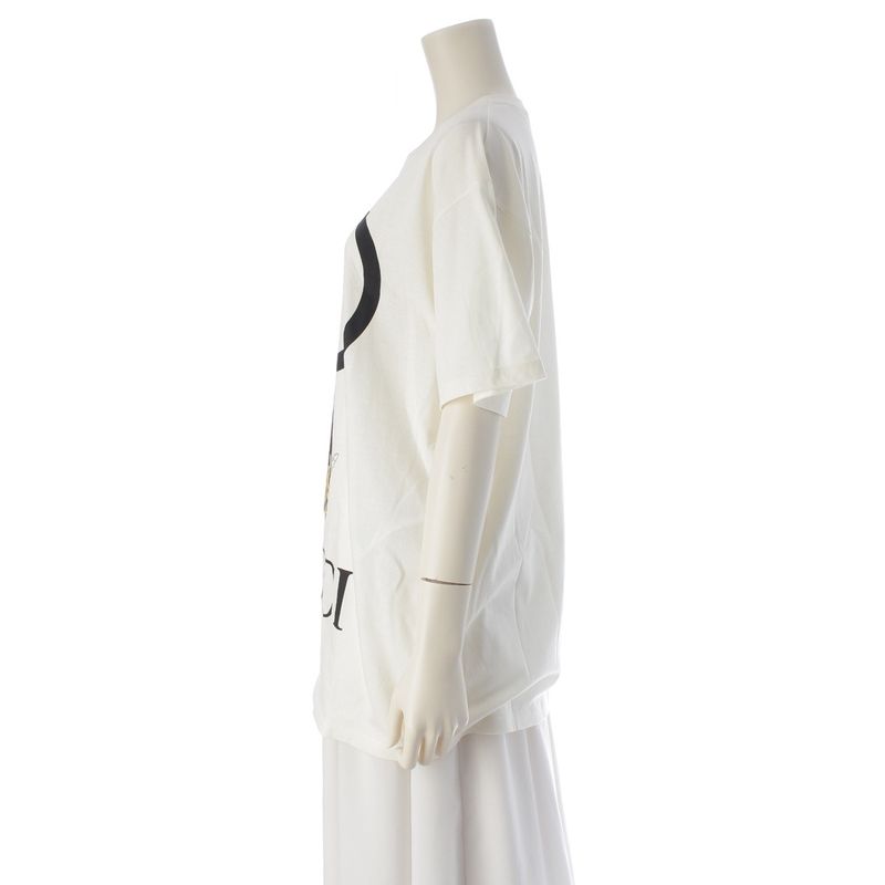 Gucci Yuko Higuchi GG Logo Short Sleeve T-Shirt White