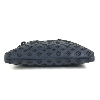 Louis Vuitton Handbag Lock It Vertical Blue Black