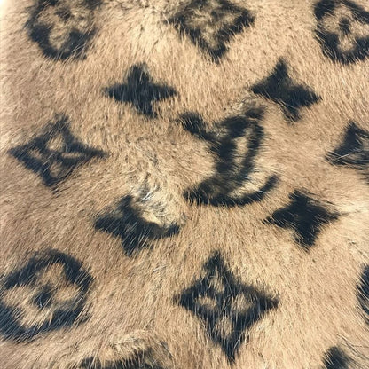Louis Vuitton Scarf Logo Tippet Unknown Mink Brown