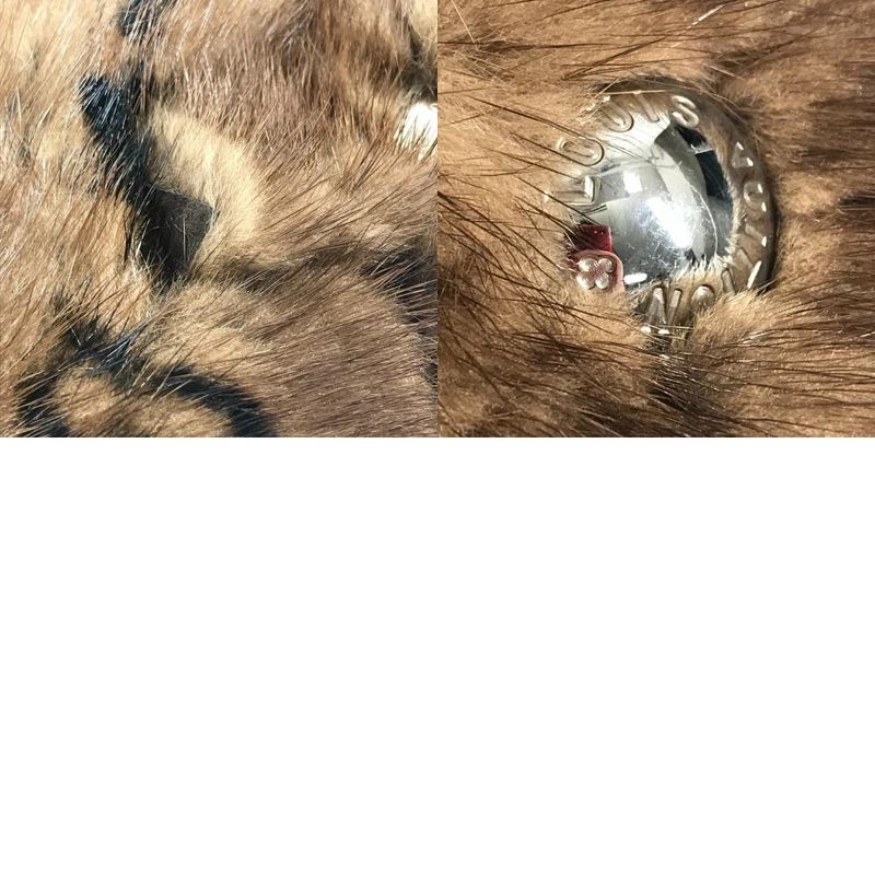 Louis Vuitton Scarf Logo Tippet Unknown Mink Brown