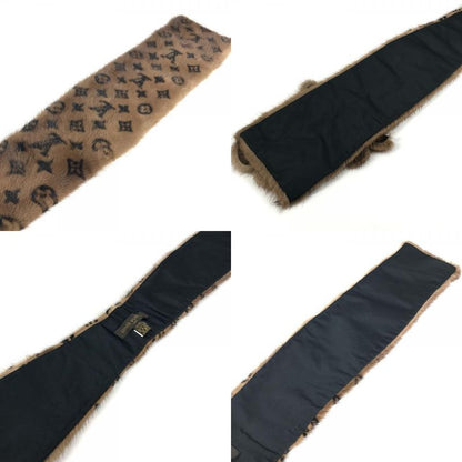 Louis Vuitton Scarf Logo Tippet Unknown Mink Brown