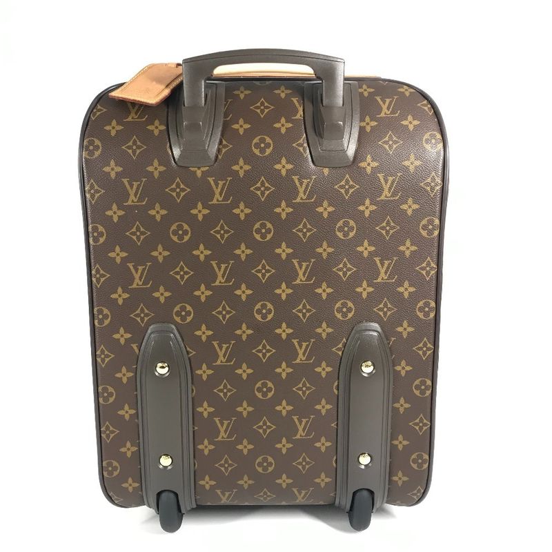 Louis Vuitton Travel Bag Pegase 45 Monogram Canvas Brown