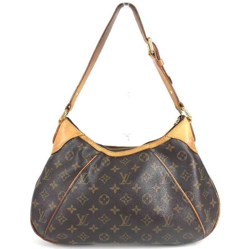 Louis Vuitton Shoulder Bag Thames PM Monogram Canvas Brown