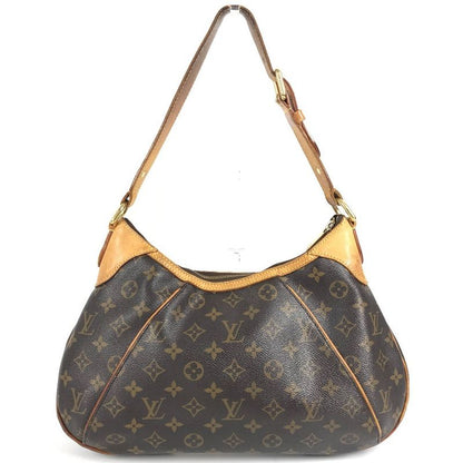 Louis Vuitton Shoulder Bag Thames PM Monogram Canvas Brown