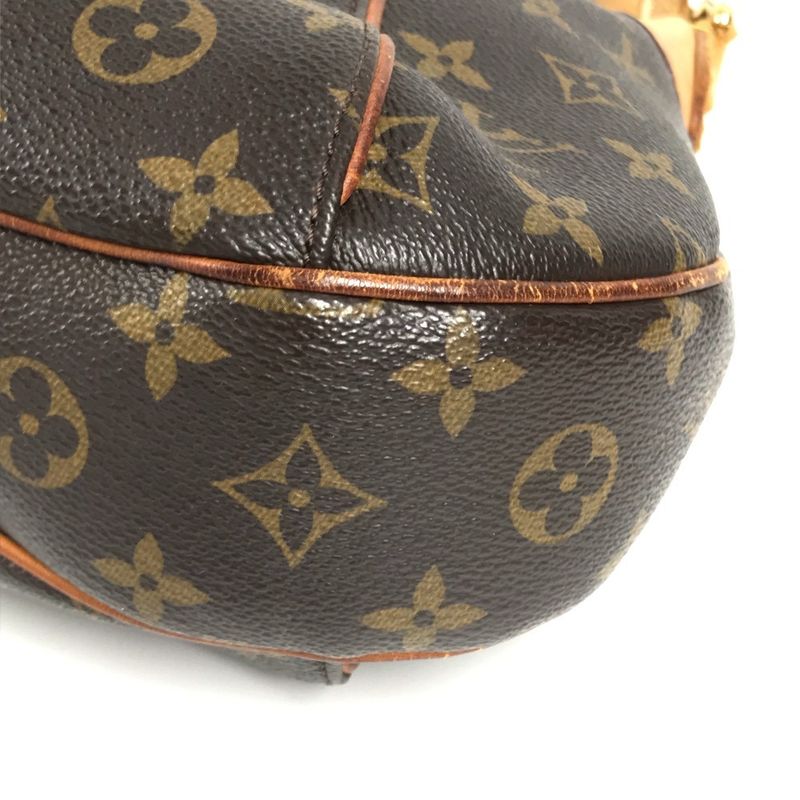 Louis Vuitton Shoulder Bag Thames PM Monogram Canvas Brown