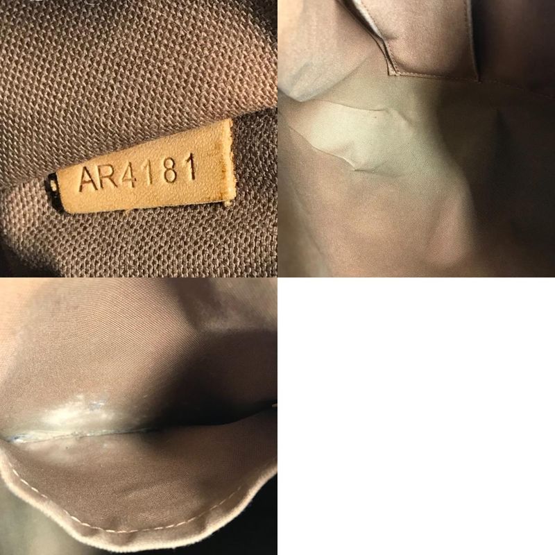 Louis Vuitton Shoulder Bag Thames PM Monogram Canvas Brown