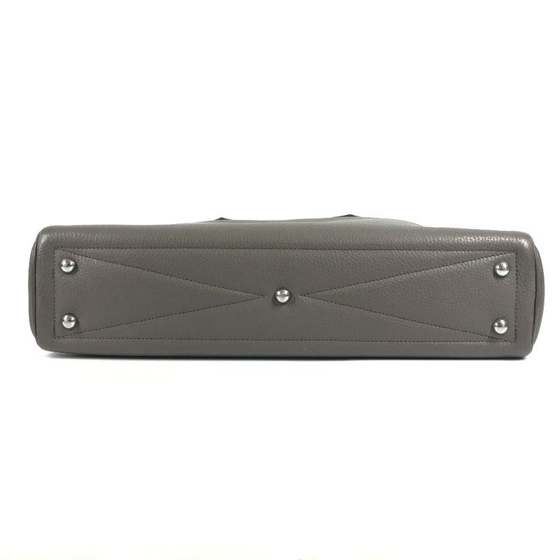 Hermes Tote Victoria 2 Taurillon Clemence Etain Gray