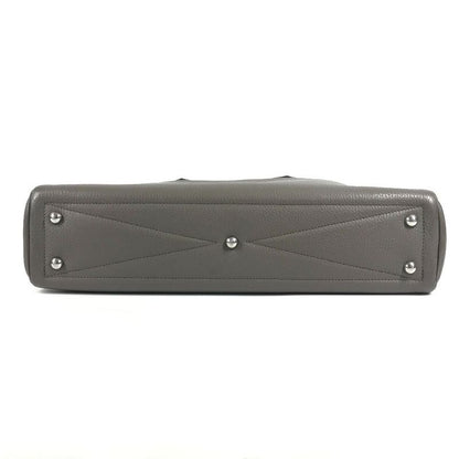 Hermes Tote Victoria 2 Taurillon Clemence Etain Gray