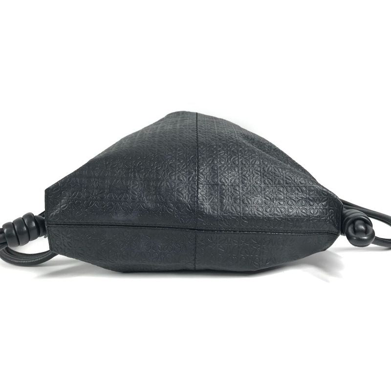 Loewe Backpack Anagram Yago All Over Pattern Leather Black