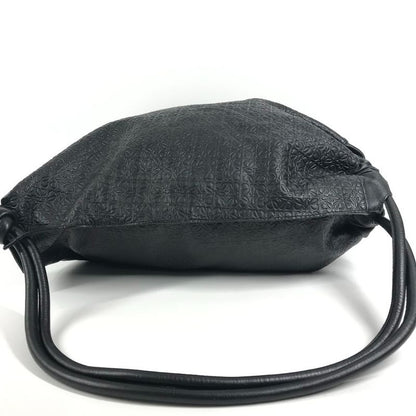 Loewe Backpack Anagram Yago All Over Pattern Leather Black