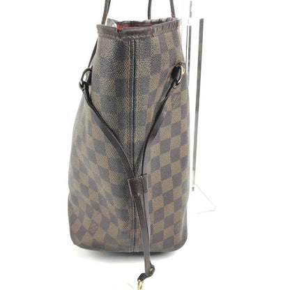 Louis Vuitton Tote Neverfull MM Damier Canvas Ebene Brown