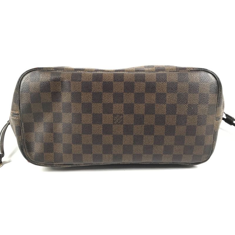 Louis Vuitton Tote Neverfull MM Damier Canvas Ebene Brown