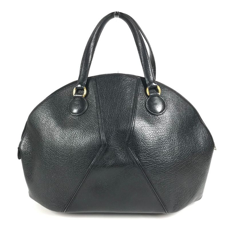 Hermes Handbag Ile de Veau Leather Black