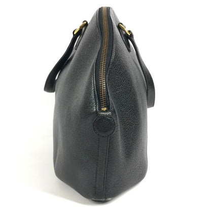 Hermes Handbag Ile de Veau Leather Black