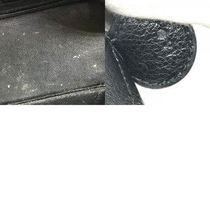 Hermes Handbag Ile de Veau Leather Black