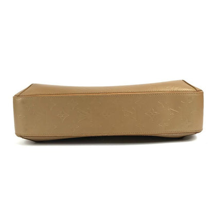 Louis Vuitton Handbag Malden Monogram Matte Leather Ambre Beige