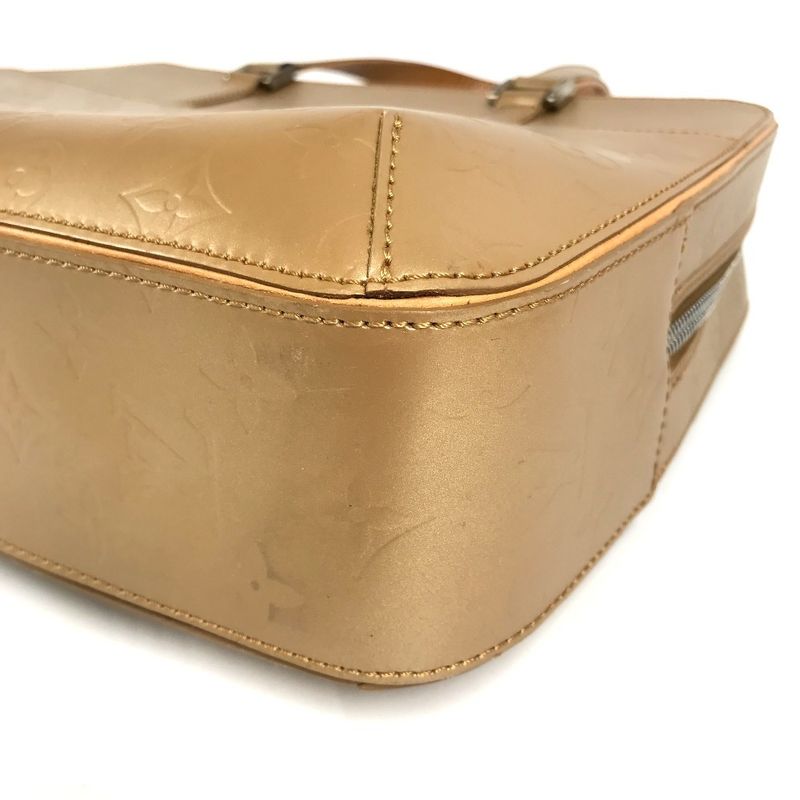 Louis Vuitton Handbag Malden Monogram Matte Leather Ambre Beige