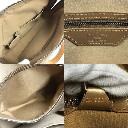 Louis Vuitton Handbag Malden Monogram Matte Leather Ambre Beige