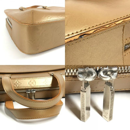 Louis Vuitton Handbag Malden Monogram Matte Leather Ambre Beige
