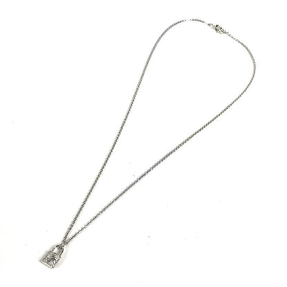 Louis Vuitton Necklace Pendentif Lockit XS Diamond Silver